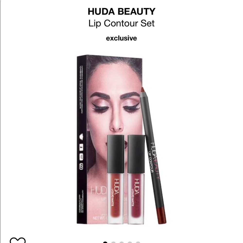 HUDA BEAUTY Lip Contour Set. Trophy Wife & Muse